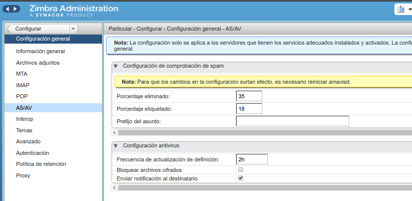 Manual de Zimbra parte III: Administración y Configuración de Zimbra Open  Source Edition Versión 8.6 y 8.7 - Cloud Peru